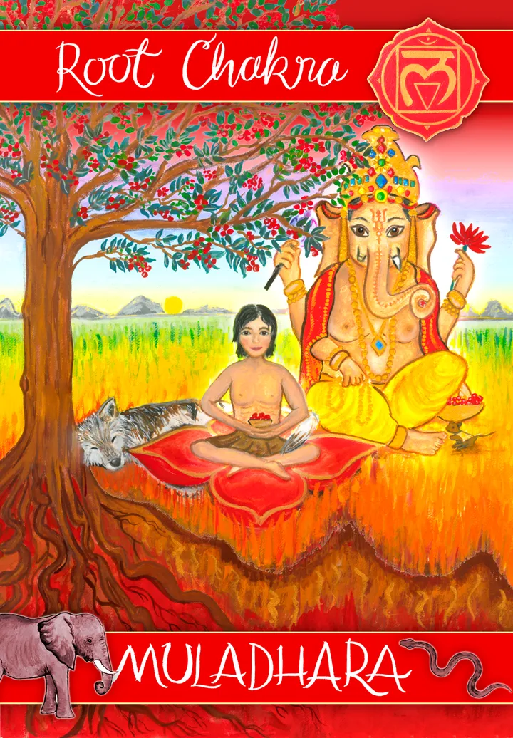 Root Chakra card front