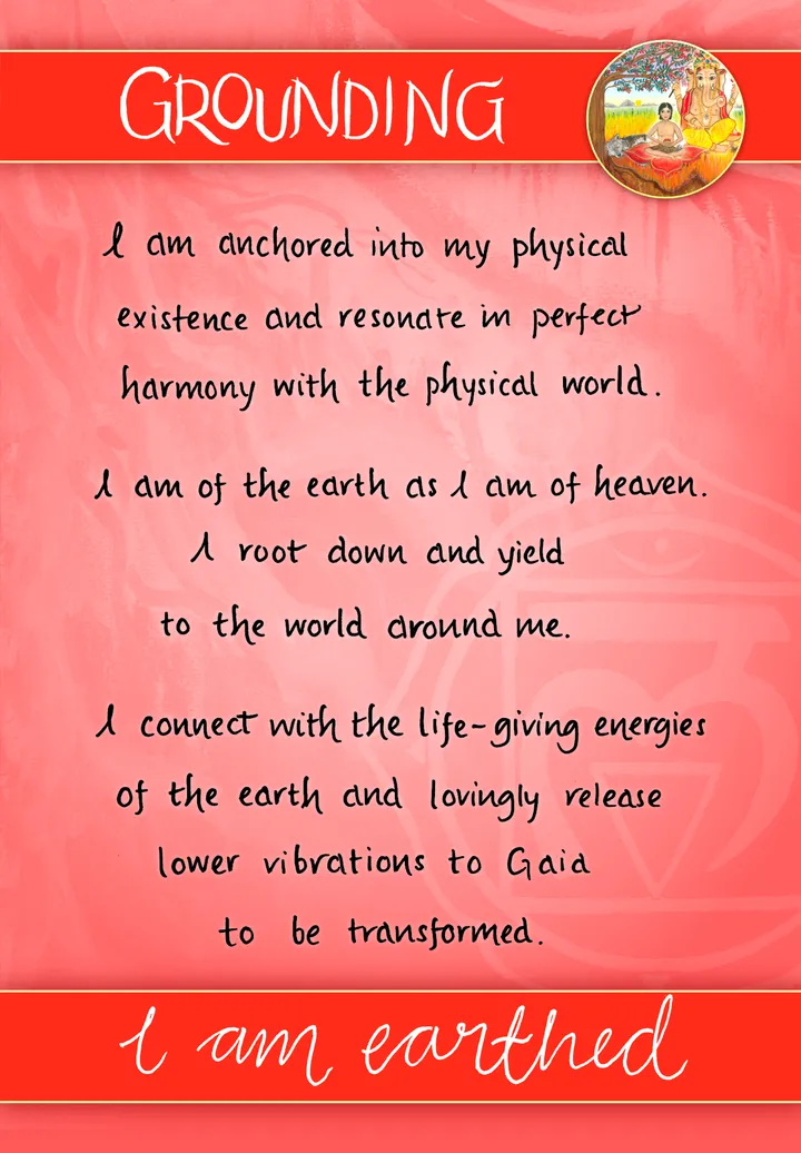 Grounding card back