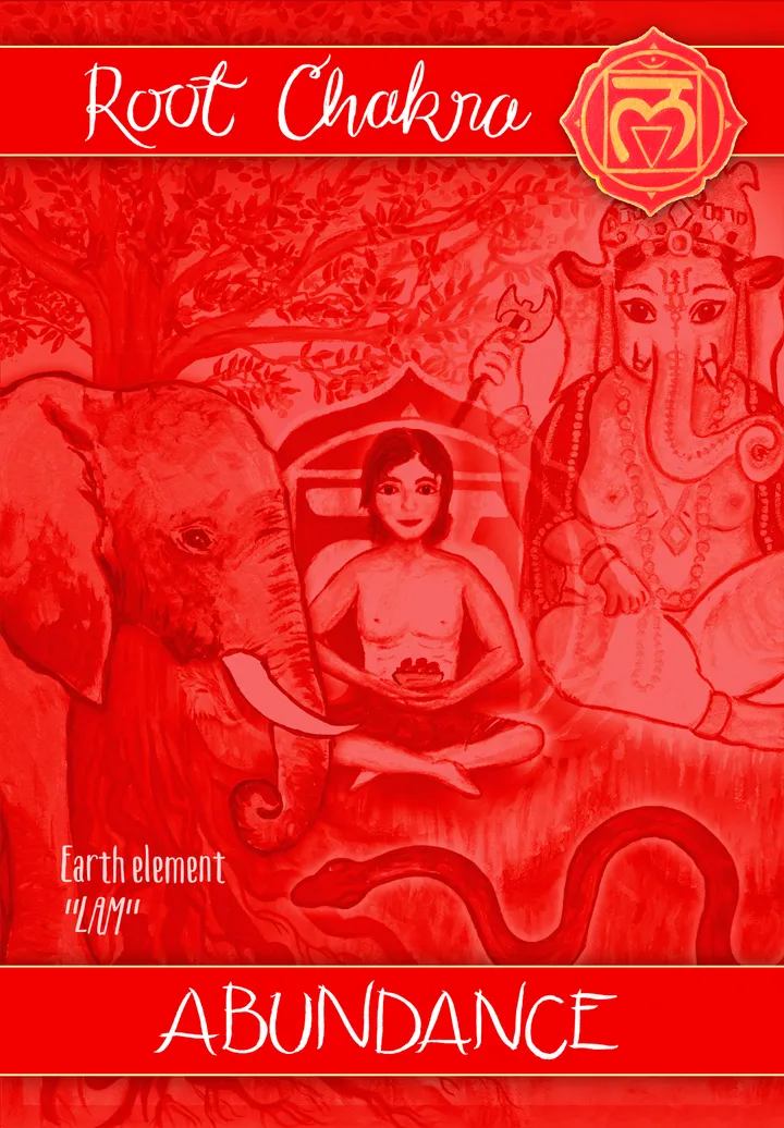 Abundance card front