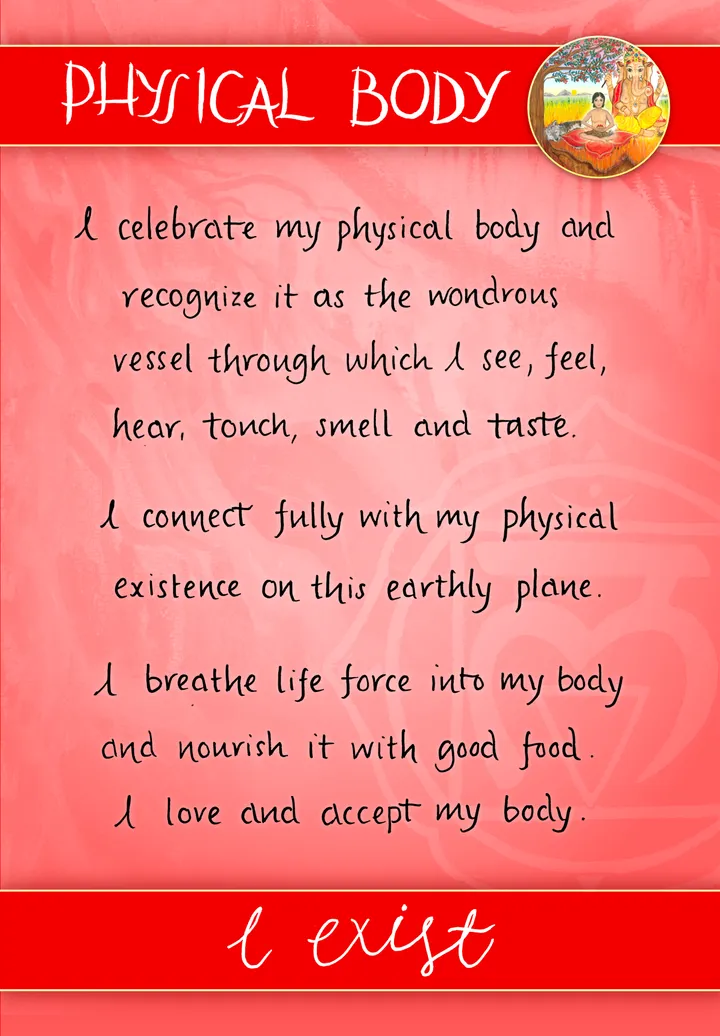 Physical Body card back