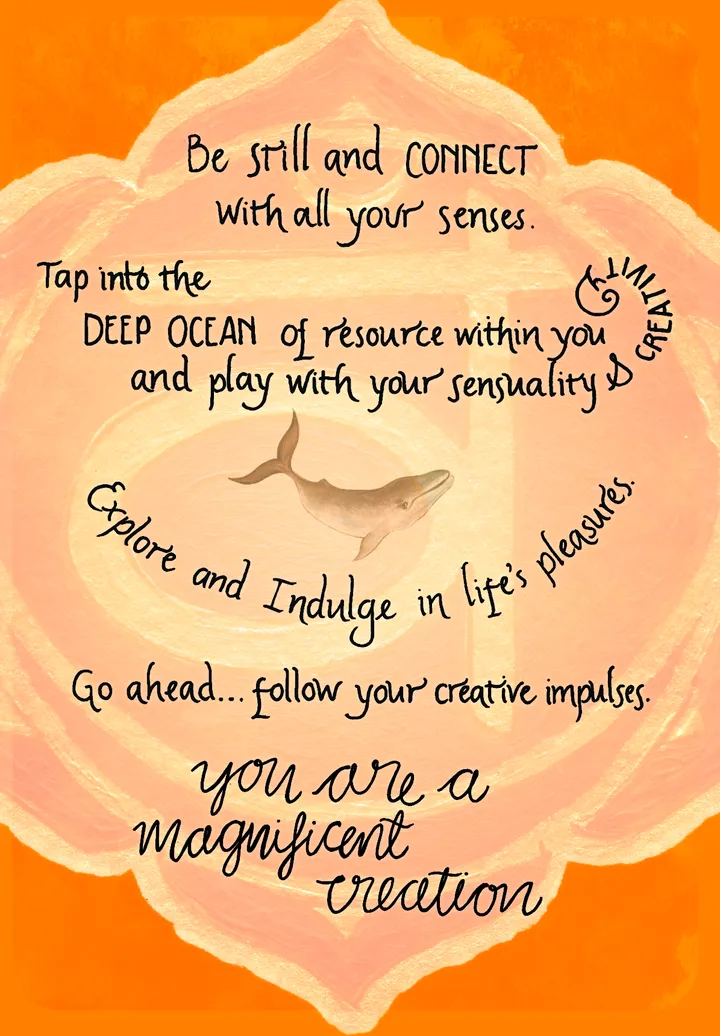 Sacral Chakra card back