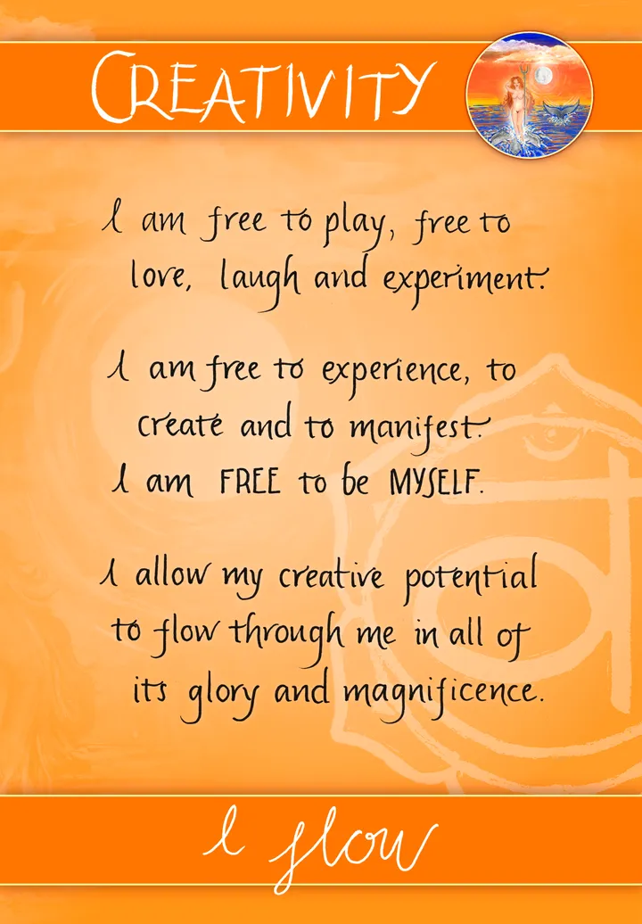 Creativity card back