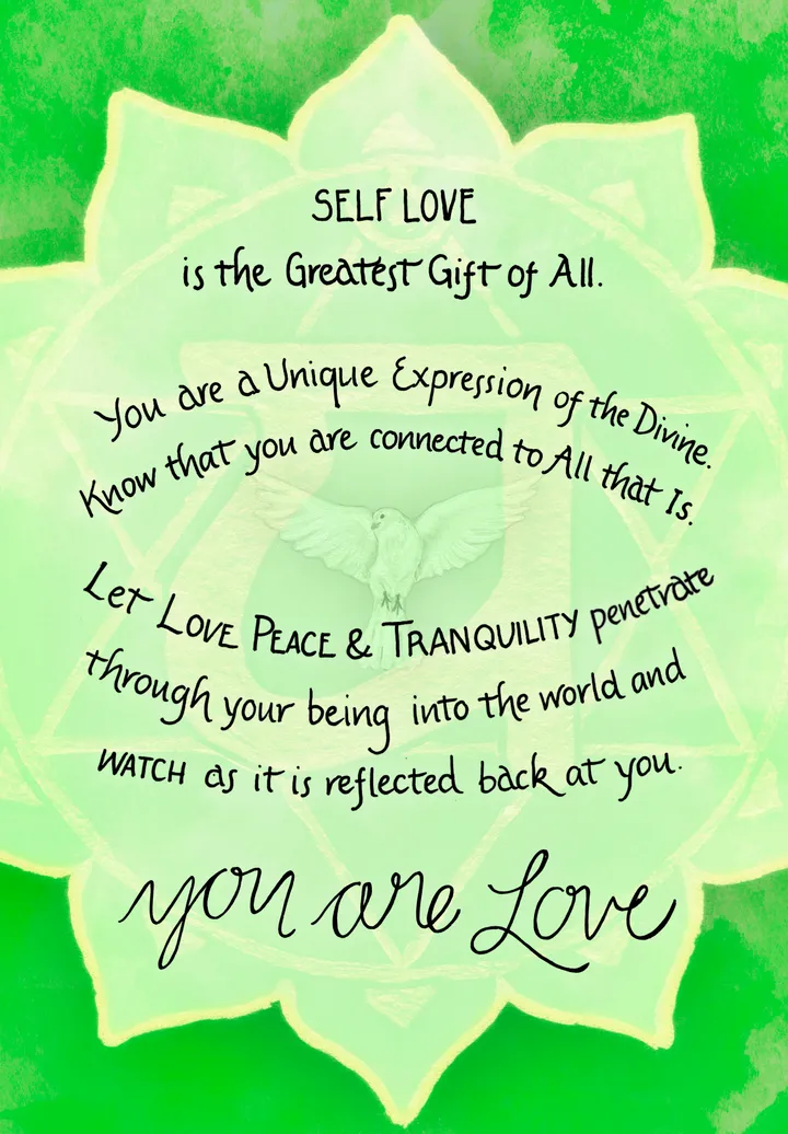 Heart Chakra card back
