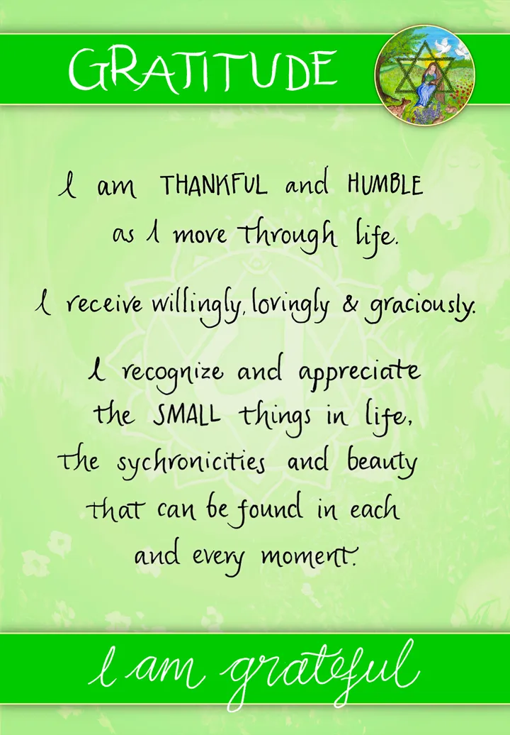 Gratitude card back